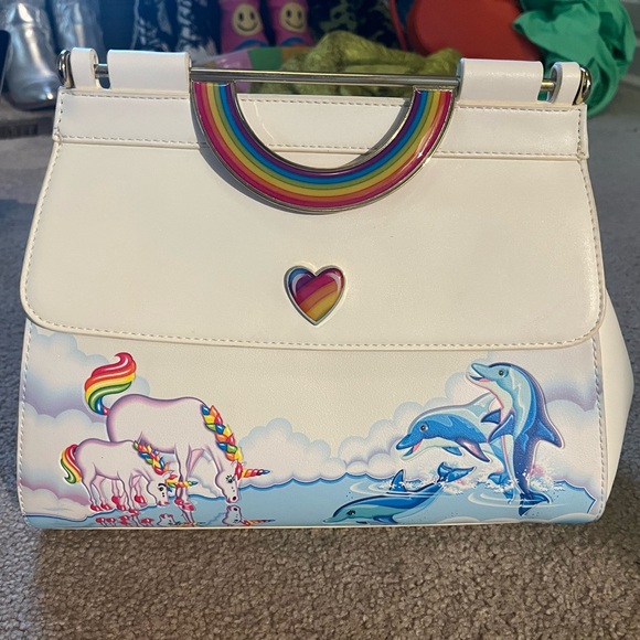 Loungefly Handbags - Loungefly Lisa Frank purse